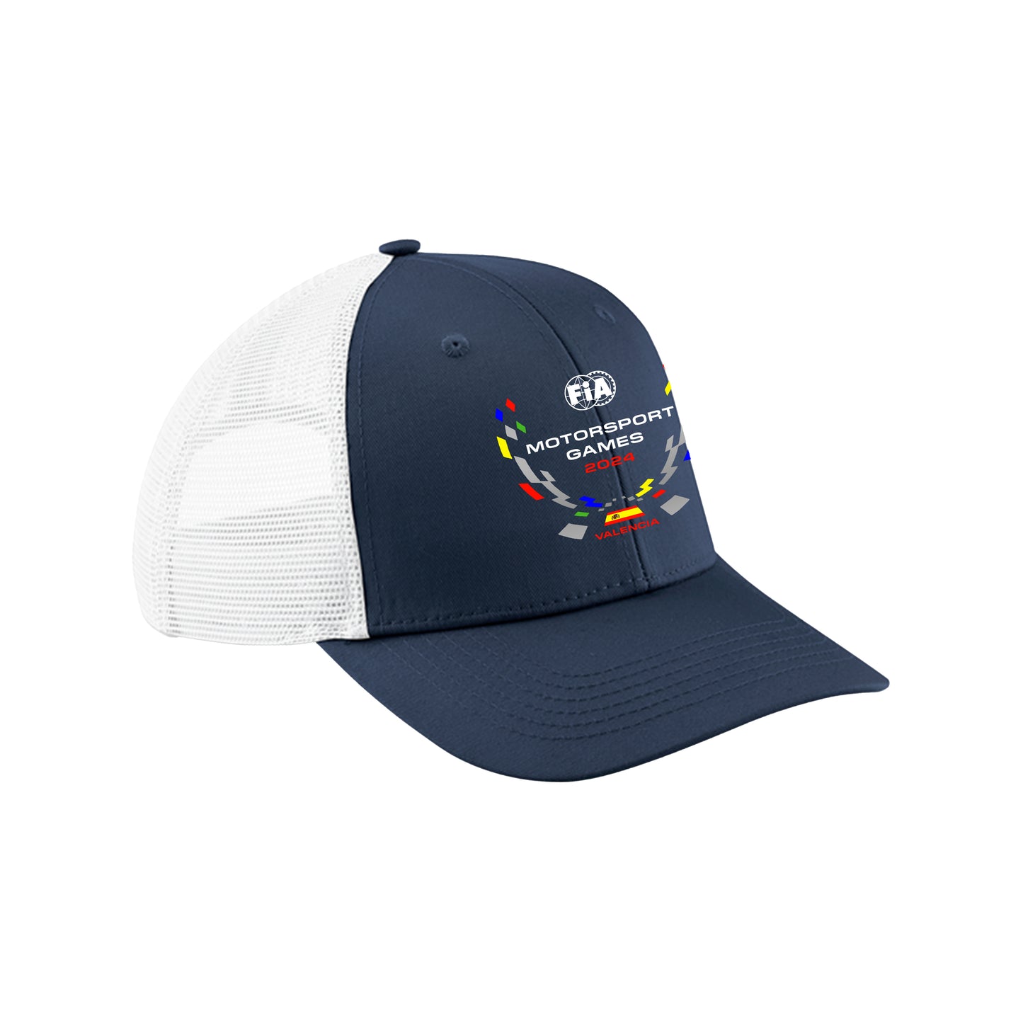 Navy Trucker Hat