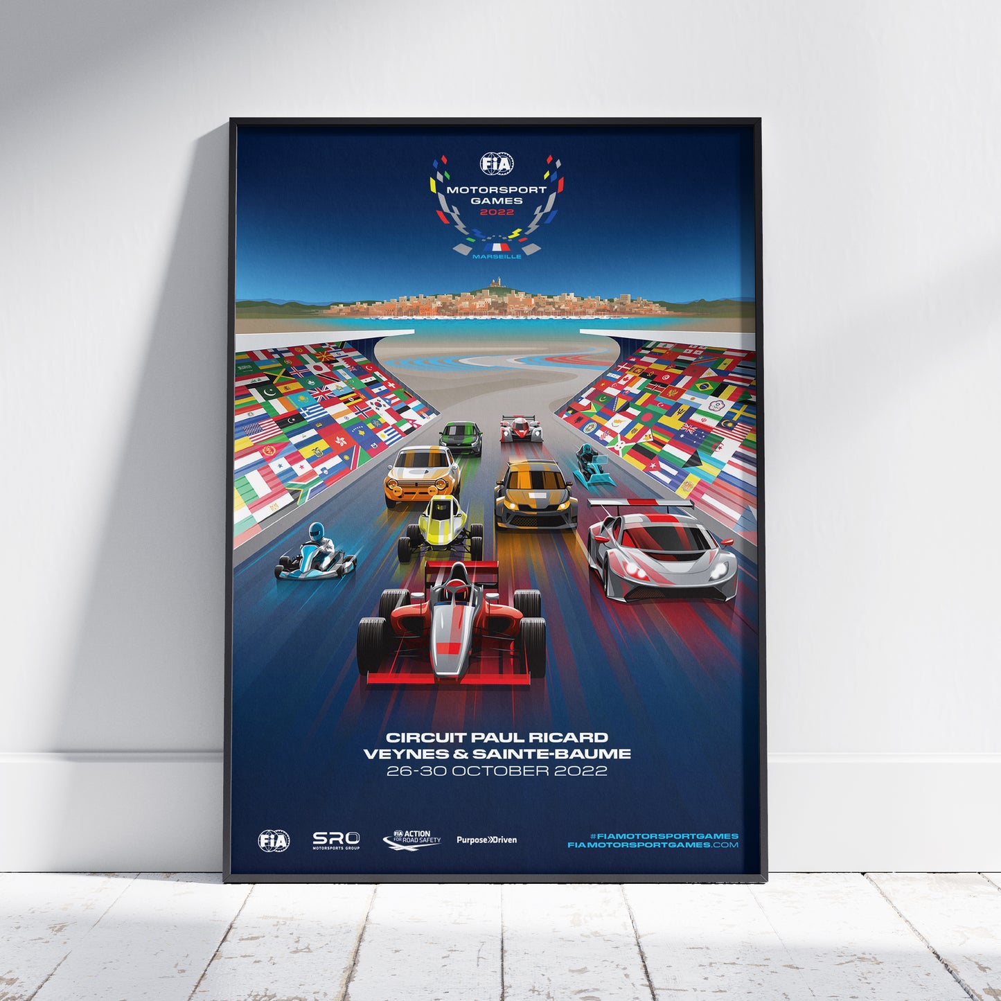 FIA Motorsport Games 2022 Poster