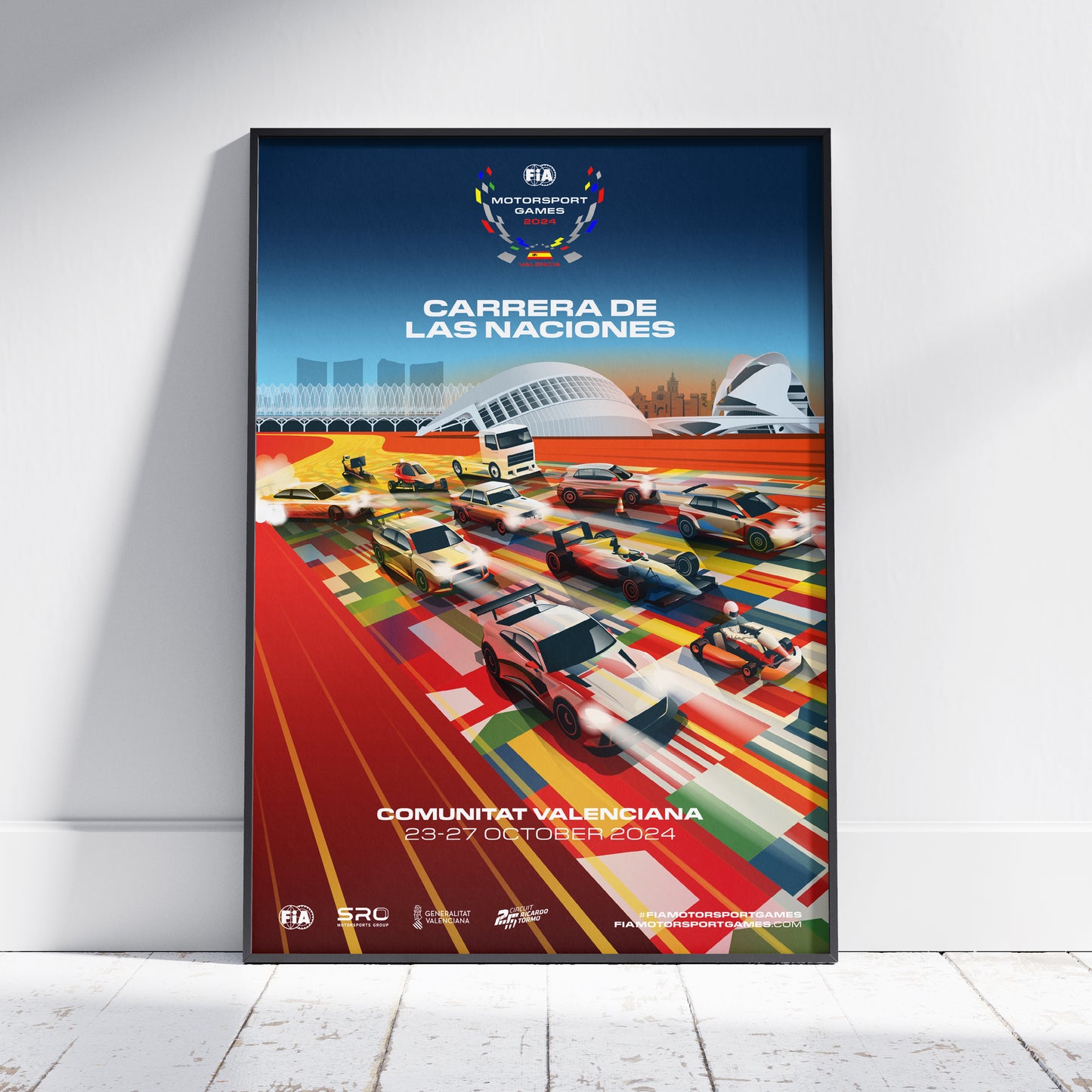 FIA Motorsport Games 2024 Poster