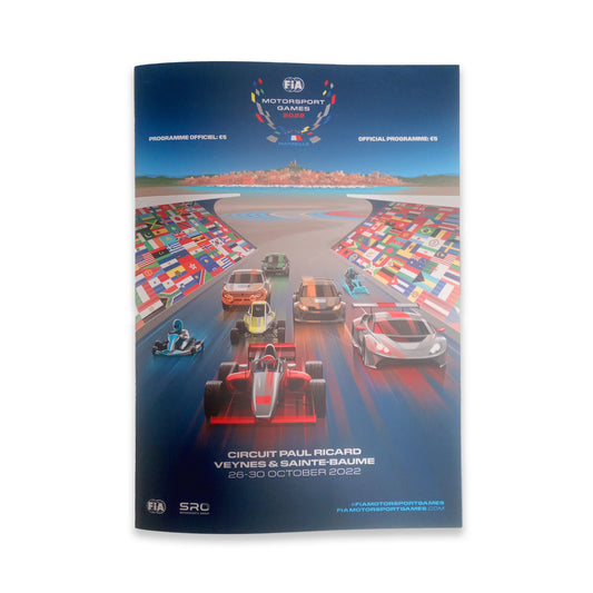 FIA Motorsport Games 2022 Programme